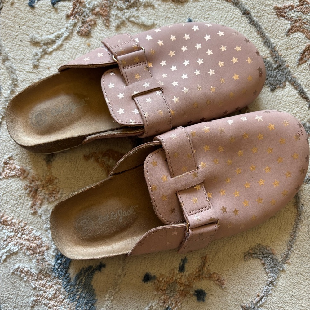 Cat & Jack Girls Star Mules